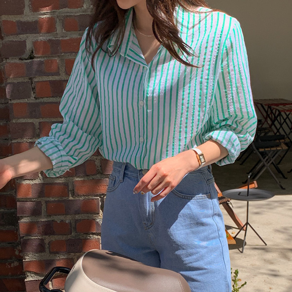 Libero Summer Cool Stripe Shirt