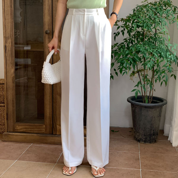 <font color="bb4b57"><b>Limited quantity SALE</b></font><br> Love Summer Pintuck Wide Slacks (SL)