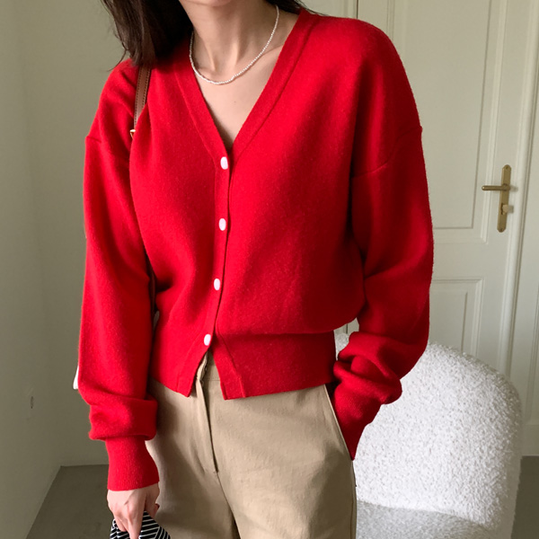 Rowing Volume Puff Cardigan