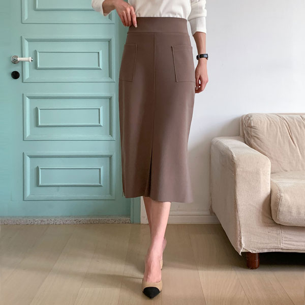 Chewy Cheese Span Pocket Hline Skirt