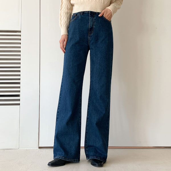 Francois Long Wide Denim Pants (SL)