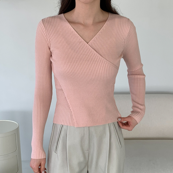 Ollie Slim Corrugated Wrap Knit