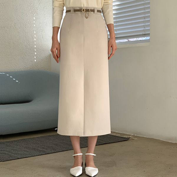 Mellie Hline Slit Skirt (SM)