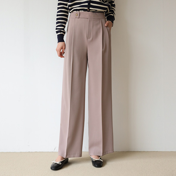 Cube Button Wide Slacks (SL)