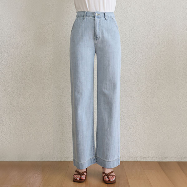 Chemi Light blue wide denim pants (SL)