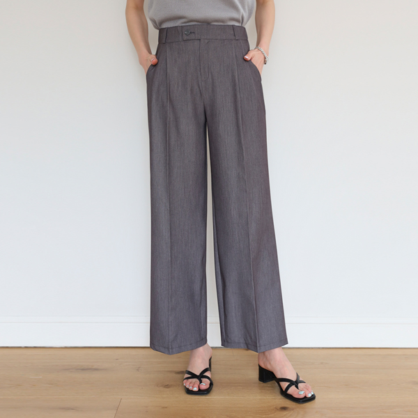 Yourlike Wide Denim Slacks (SL)