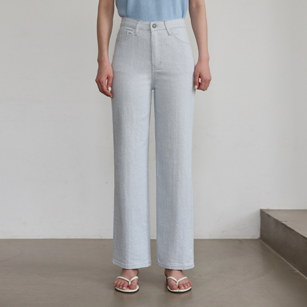 Vintage Washed Wide Cotton Pants (SL)