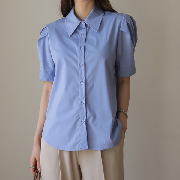 <font color="#810100"><b>[Made]</b></font> Morekara Puff Short Sleeve Shirt