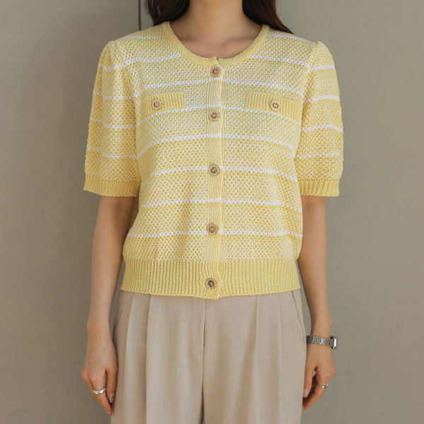 Keridangara short sleeve knit