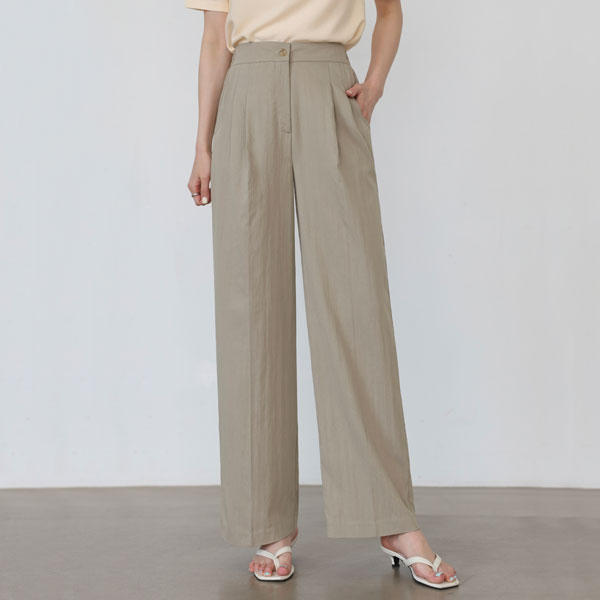 Philly Cooling Pintuck Wide Pants (SL)