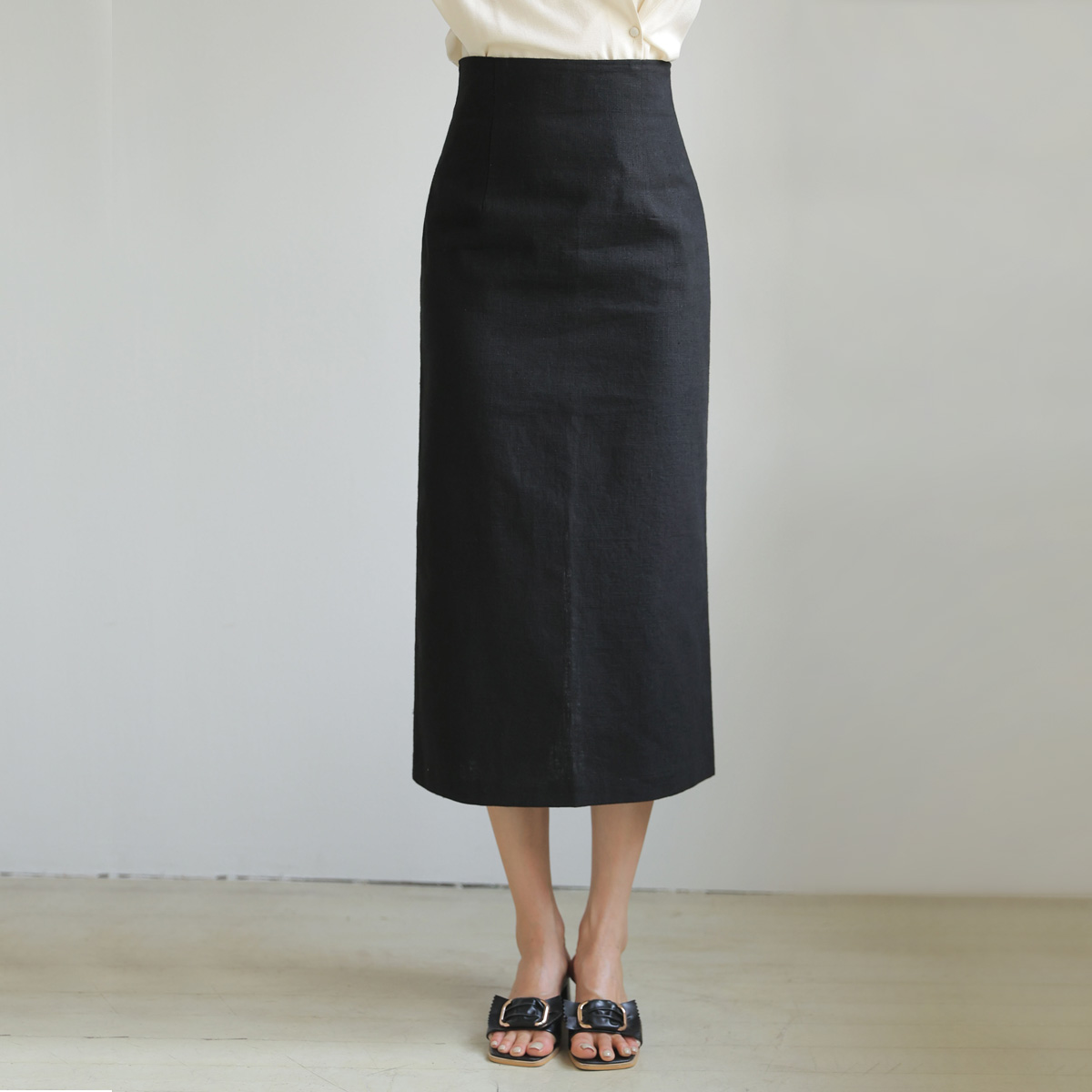 Juicy Hline Linen Skirt (Linen 100%)