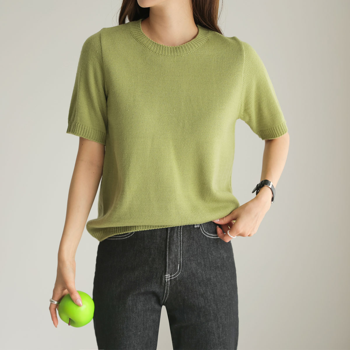 Fruit short sleeve knit