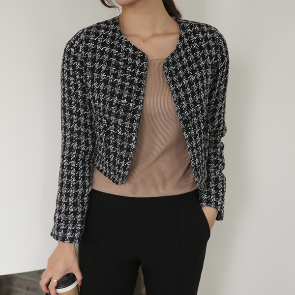 Riena Short Tweed Jacket