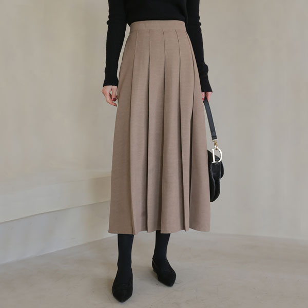 Hollyen Pleats Aline Skirt