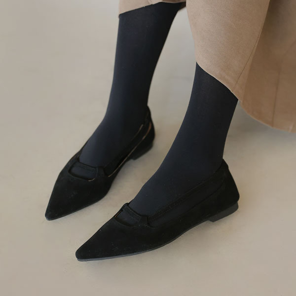 <font color="bb4b57"><b>Limited quantity SALE</b></font><br> Koizu Suede Flat shoes