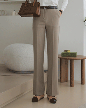 Normal Span Banding Boot cut Slacks(SL)