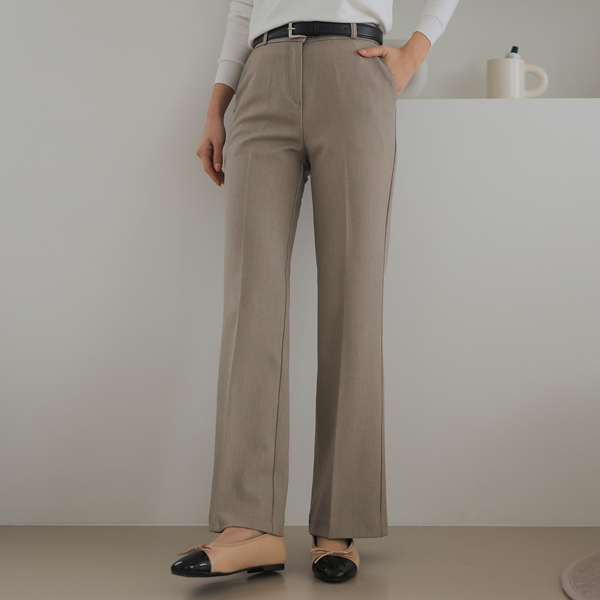 Normal Span Banding Boot cut Slacks(SL)