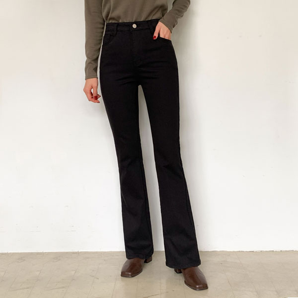 2TYPE Rakia Slim Boot cut Pants(S-XL)