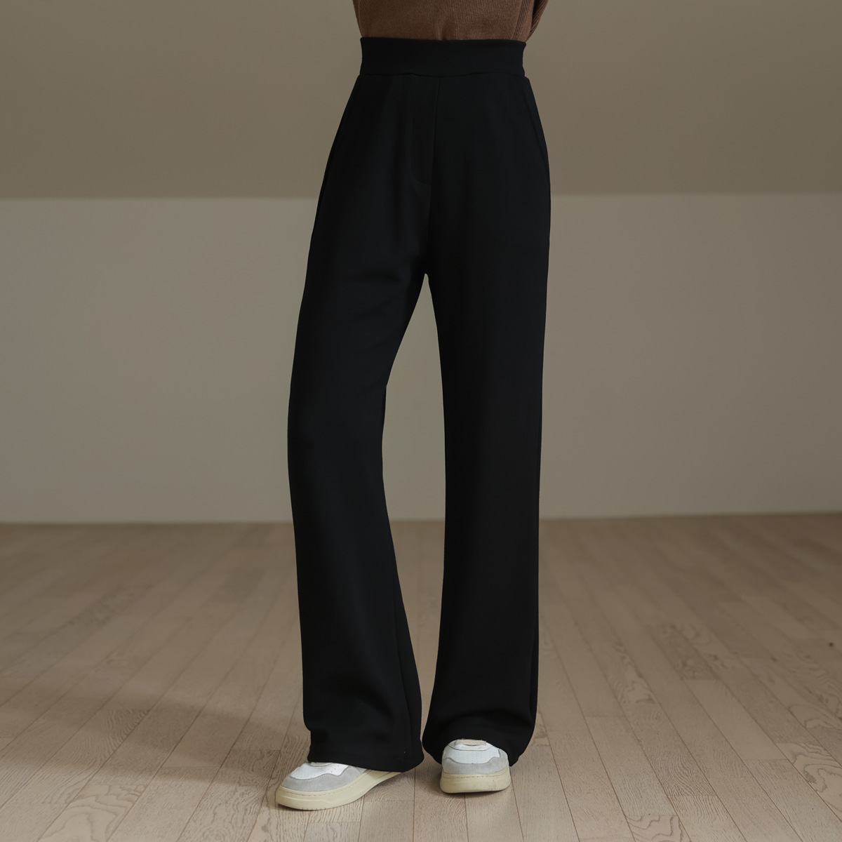 <font color="#810100"><b>[Made]</b></font> Premium Stretchy Tension Wide Pants