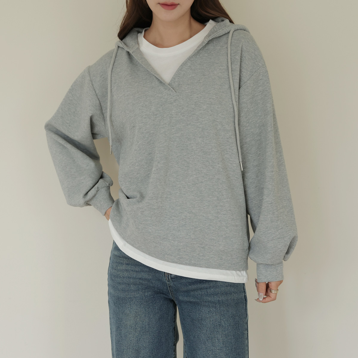 Inner Layered Hoodie