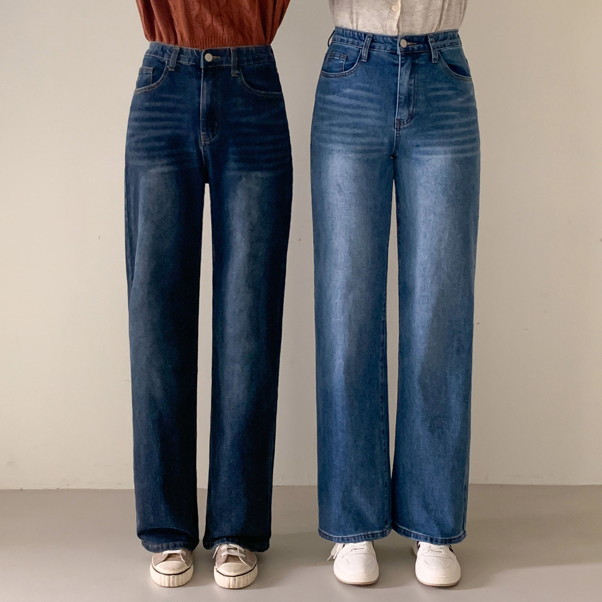 2TYPESoft Wide Denim (S-2XL)