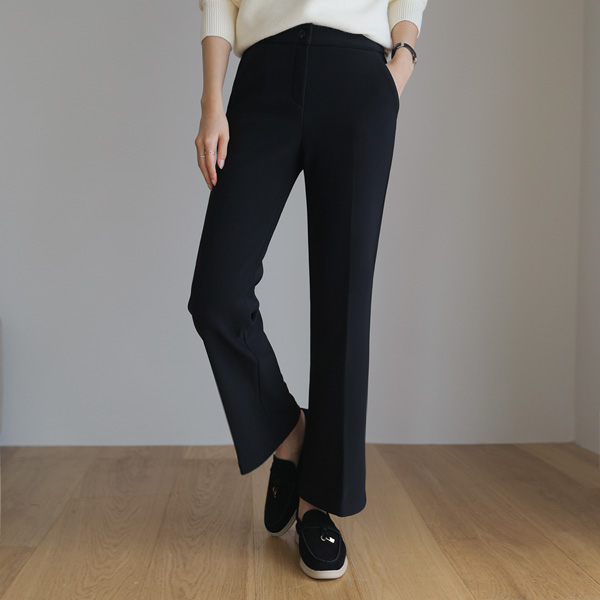 Mochi ridged straight slacks (SL)