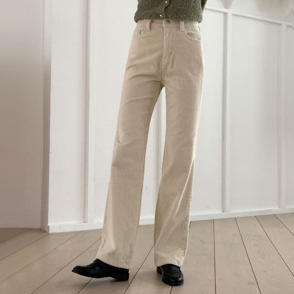 Afternoon Corduroy Straight Pants (SL)