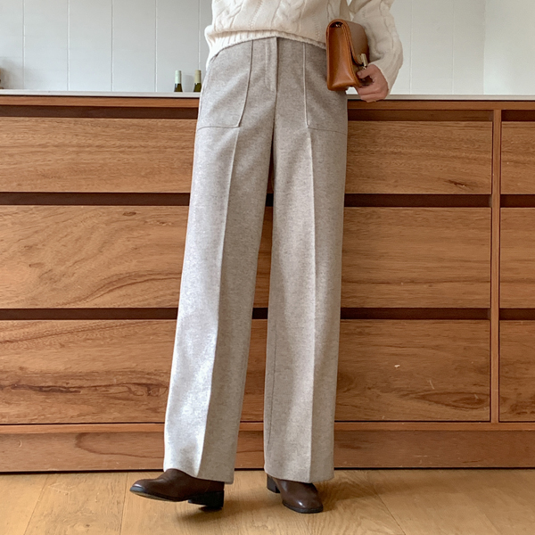 <font color="bb4b57"><b>Limited quantity SALE</b></font><br> Daily Soft Wool Slacks(SL)