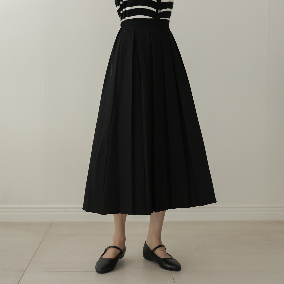 Everpleats pleated skirt