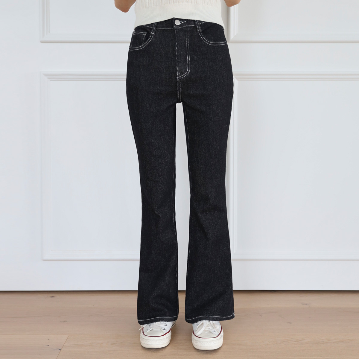 [Non-Fade] 2TYPE Soft Soft Bootcut Denim Pants (S-2XL)