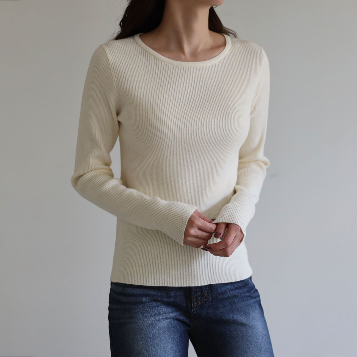 Inner basic item: spun knit