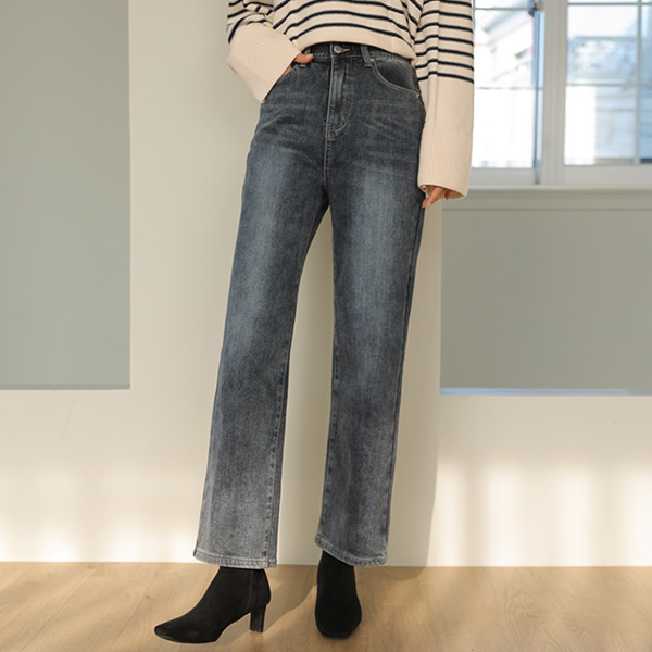 3type Fever-Proof Semi-Wide Denim Pants (S-2XL)