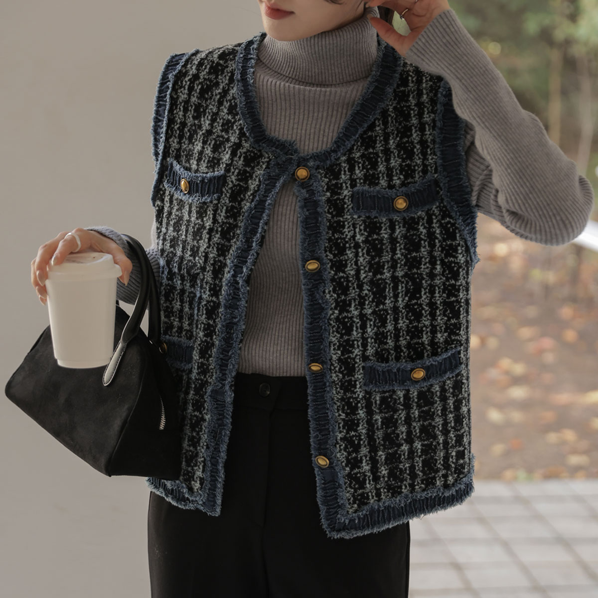 Creteweed Knit Vest