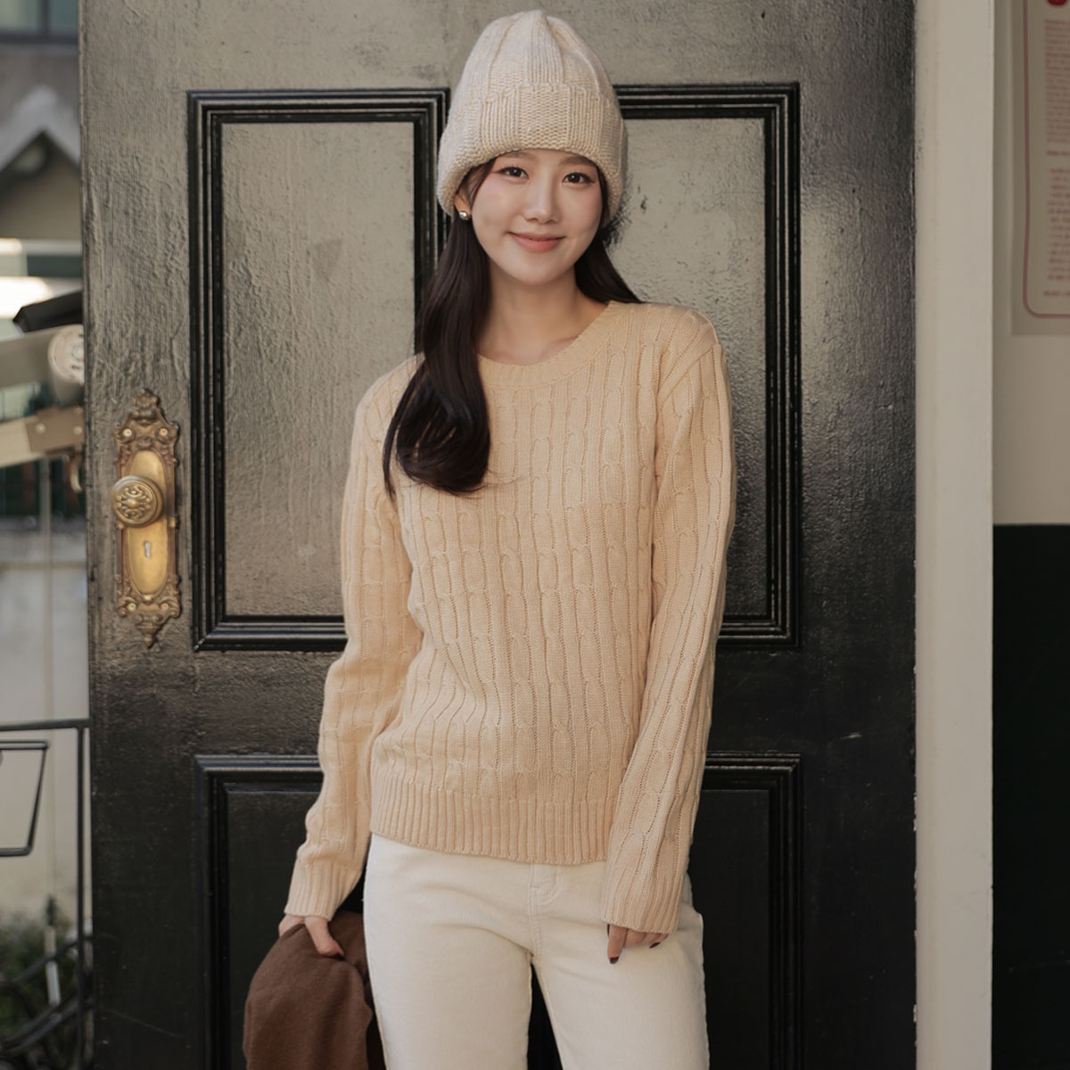 <font color="bb4b57"><b>[1+1]</b></font> Everyday wear colorway turtleneck knit