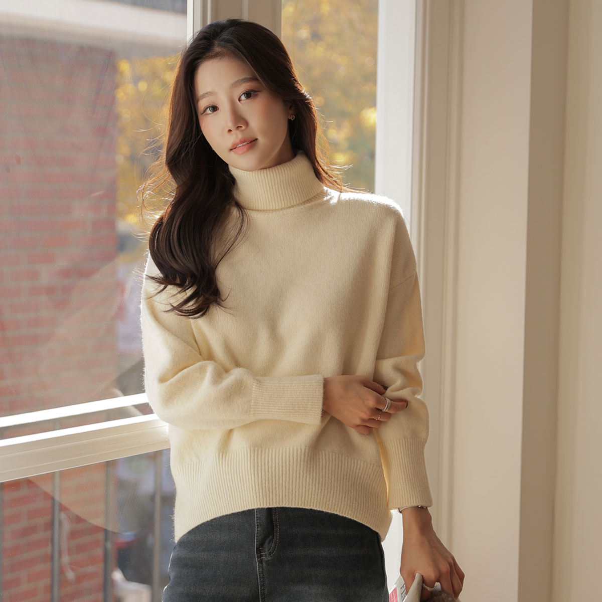 High-end Wool Cozy Polar Knit (100% Wool)