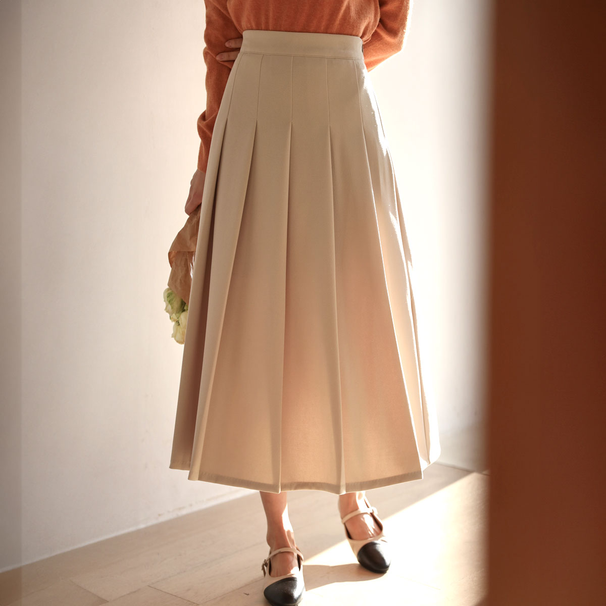 Lady Pleated skirt